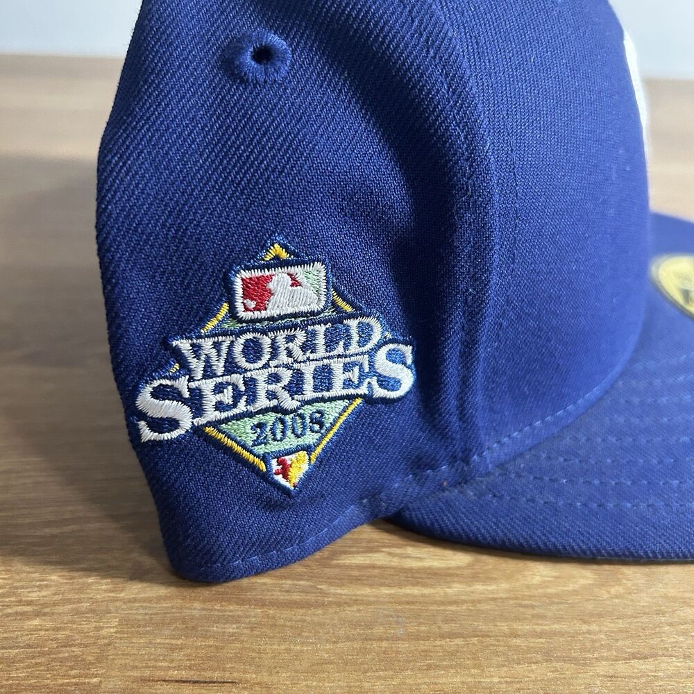 Philadelphia Phillies Retro Hat Club Royal Blue Icy UV 2008 World Series New